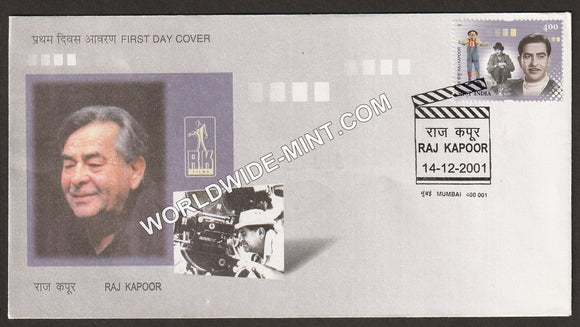 2001 Raj Kapoor FDC