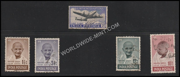 1948 INDIA Complete Year Pack Used