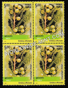 2003 Medicinal Plants-Amla Block of 4 MNH