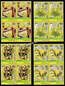 2003 Medicinal Plants-Set of 4 Block of 4 MNH