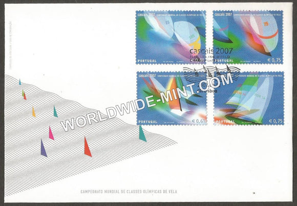 2007 Portugal Cascais ISAF World Sailing FDC #FA196