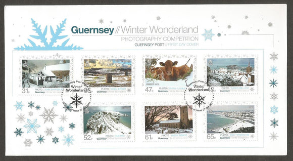 2011 Guernsey Winter Wonderland FDC #FB1