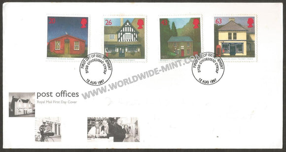 1997 Great Britain Post office 4v FDC #FA1