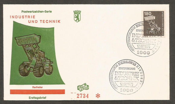 1979 Germany Industries & Technology  Big Truck FDC #FC200