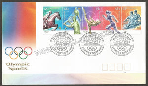 2000 Australia Olympic Sports FDC #FA209