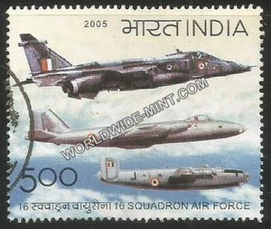 2005 16th Squadron Air Force Used Stamp