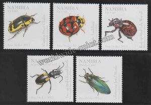 2013 Namibia - Beetles Set of 5 #Nam216