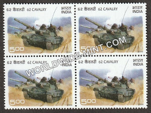 2006 62 Cavalry Block of 4 MNH