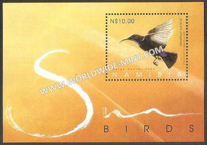 2005 Namibia - SUN BIRDS IN NAMIBIA Miniature sheet