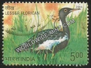 2006 Endangered Birds-Lesser Florican Used Stamp