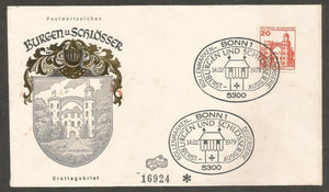 1979 Germany Castle FDC #FC221