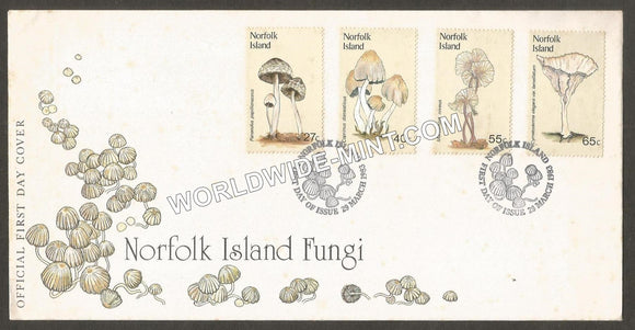 1983 Norfolk Island Fungi - Mushroom FDC #FA221