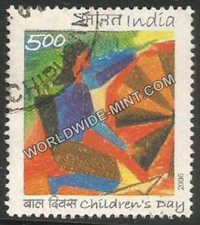 2006 Children's Day-Karna Used Stamp