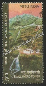 2007 Renewable Energy-Small Hydropower Used Stamp