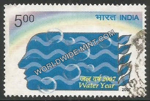 2007 Water Year Used Stamp