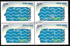 2007 Water Year Block of 4 MNH