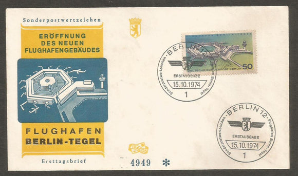 1974 Germany FDC #FC237