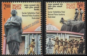 2008 Sardar Vallabhbhai Patel National Police Academy Hyderabad-Set of 2 MNH