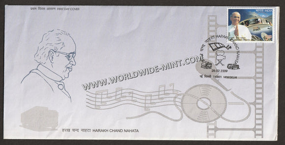 2009 INDIA Harakh Chand Nahata FDC