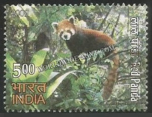 2009 Rare Fauna of the North East - Red Panda Used Stamp