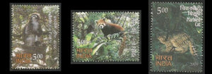 2009 Rare Fauna of the North East - Set of 3 Used Stamp