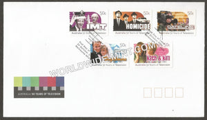 2006 Australia 50 Year of Television FDC #FA250