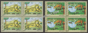 2009 Children's Day-Set of 2 Block of 4 MNH