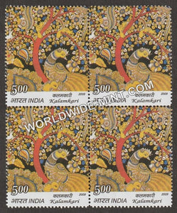 2009 Traditional Textile-Kalamkari Block of 4 MNH