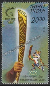 2010 Delhi 2010 Commonwealth Games-Torch MNH