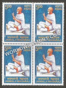 2011 Jaimal Ji Maharaj Block of 4 MNH