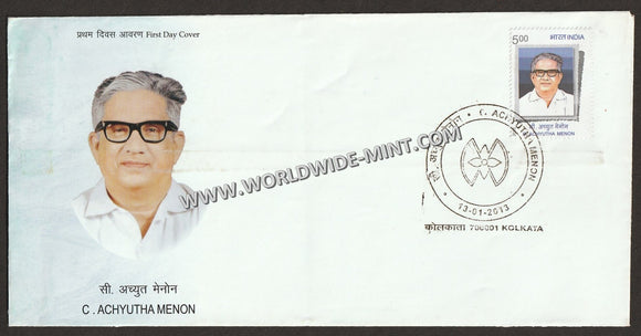 2013 INDIA C Achyutha Menon FDC