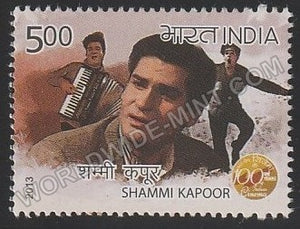 2013 100 Years of Indian Cinema-Shammi Kapoor MNH