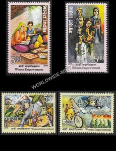 2015 Women Empowerment-Set of 4 MNH