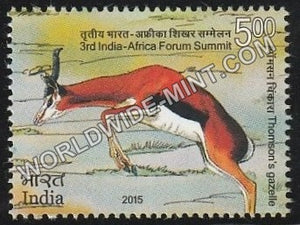 2015 3rd lndia - Africa Forum Summit-Thomson Gazelle MNH