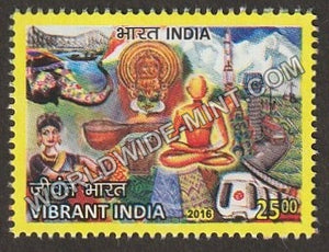 2016 Vibrant India MNH