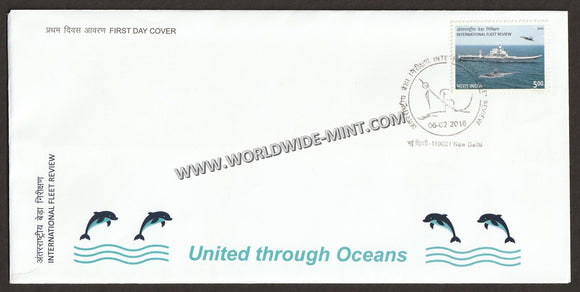 2016 INDIA International Fleet Review FDC