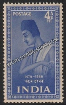 1952 Saints and Poets-Surdas MNH