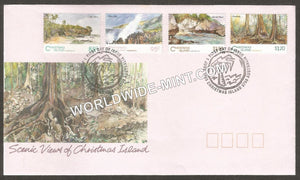 1993 Australia Scenic Views of Christmas Island FDC #FA307