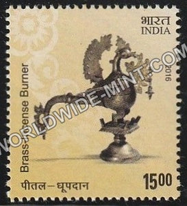 2016 Indian Metal Crafts-Brass - Incense Burner MNH