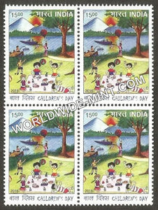 2016 Children's Day-(3105) Block of 4 MNH