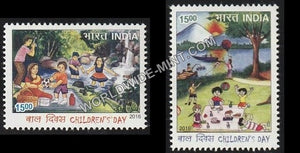 2016 Children's Day-Set of 2 MNH