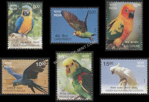 2016 Exotic Birds-Se of 6 MNH