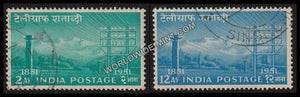 1953 Telegraph Centenary-set of 2 Used Stamp