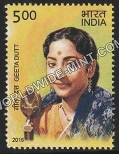 2016 Legendary Singers-Geeta Dutt MNH