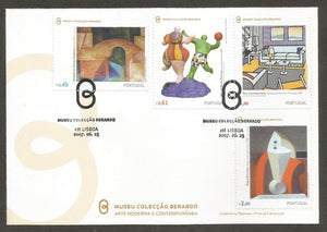 2007 Portugal museum collection Berado - modern and contemporary art FDC #FC315