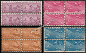 1954 Postage Stamps Centenary-Set of 4 Block of 4 MNH
