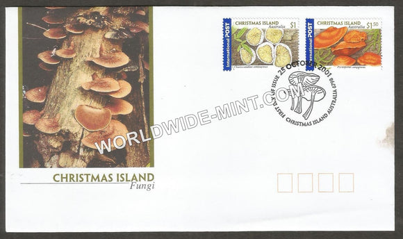 2001 Australia Christmas Island Fungi FDC #FA328