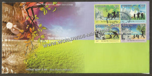 2018 INDIA World Environment Day - 4v FDC