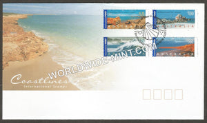 2004 Australia Coastlines FDC #FA346