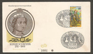 1976 Germany FDC #FC363